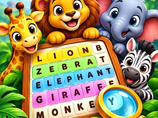 Animal Word Search Quest - 3191