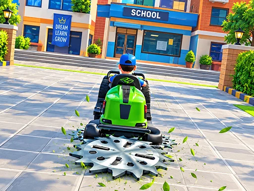 Grass Cutting Mowing Game - 3191