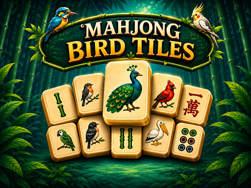Mahjong Bird Tiles - 3191