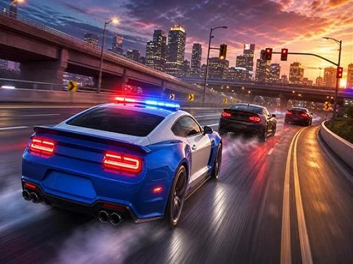 Police Gangster Chase - 3191