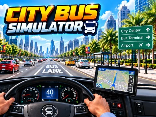 City Bus Simulator Driving Games - 3191