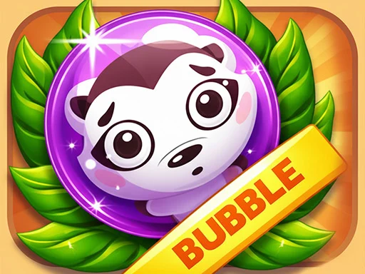 Raccoon Bubble Shooter - 3191