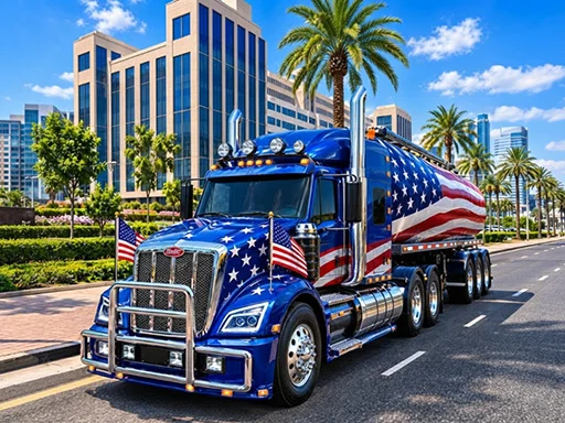 American Truck Driver Game - 3191