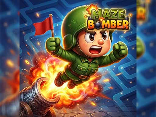 Maze Bomber Game - 3191