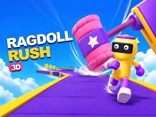 Ragdoll Rush 3D: Sky Race - 3191