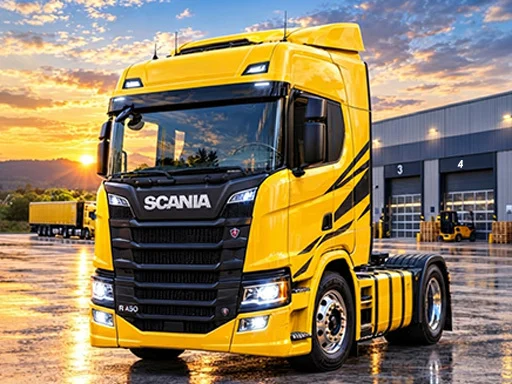 Euro Truck Driving Game - 3191