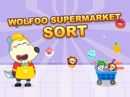 Wolfoo Supermarket Sort - 3191