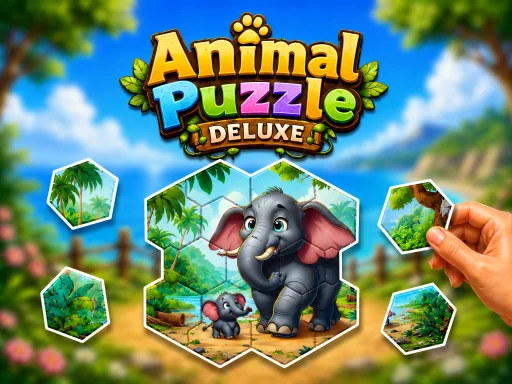 Animal Puzzle Deluxe - 3191