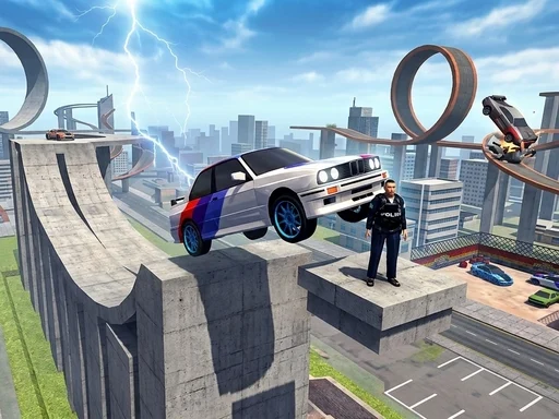 Cop Ramp Sandbox - 3191
