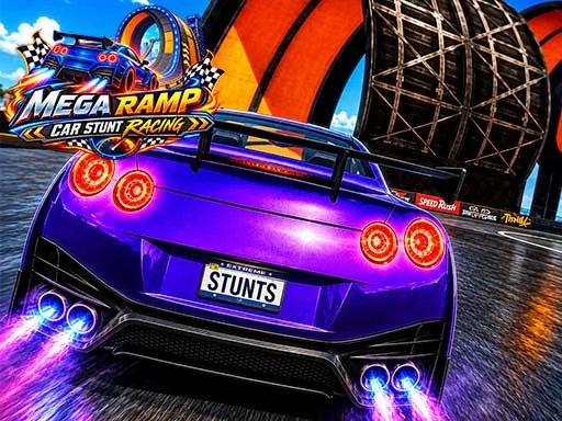 Mega Ramp Car Stunt Racing - 3191