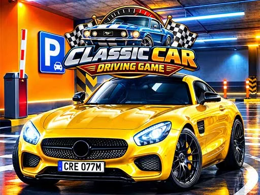 Classic Car Driving Game - 3191
