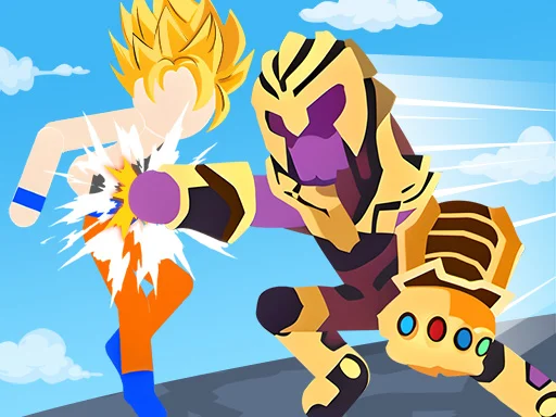Stickman Warriors Superhero Fight - 3191