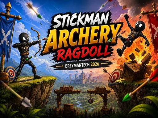 Stickman Archery Ragdoll - 3191