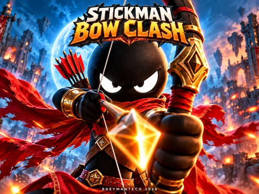 Stickman Bow Clash - 3191